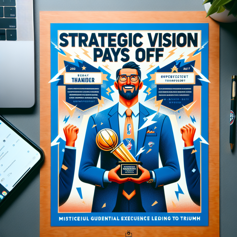 Sam Presti’s Thunderous Triumph: OKC’s Strategic Vision Pays Off