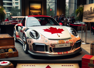 This One-Off, Canadian-Themed Porsche 911 GT3 RS Is Now up for Grabs